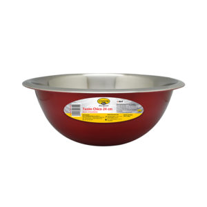 Bowl de Acero Inoxidable Rojo Accesorios de Cocina