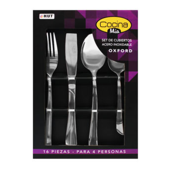 JUEGO DE CUBIERTOS OXFORD