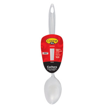 CUCHARA DE ACERO INOXIDABLE