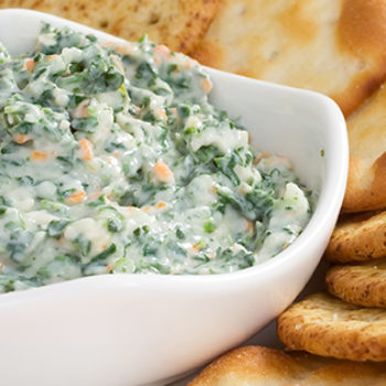 Dip de Espinaca y Alcachofa