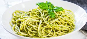 receta de espagueti verde