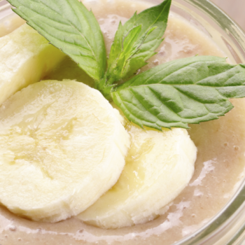 AGUA DE PLÁTANO CON AMARANTO