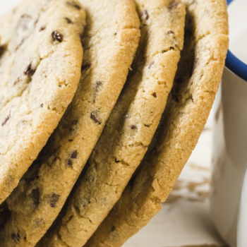 GALLETAS CON CHISPAS DE CHOCOLATE CASERAS