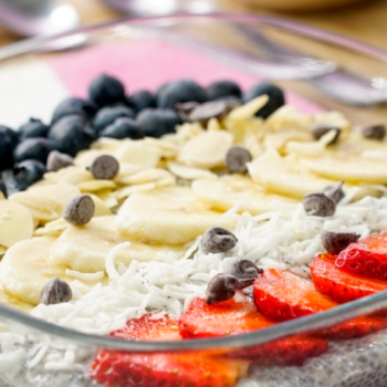 BOWL DE CHÍA CON FRUTA