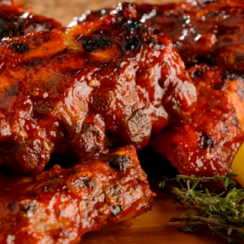 Costilla con BBQ Cremoso