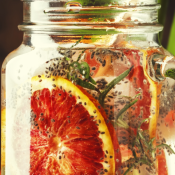 Agua de Cítricos y Chia