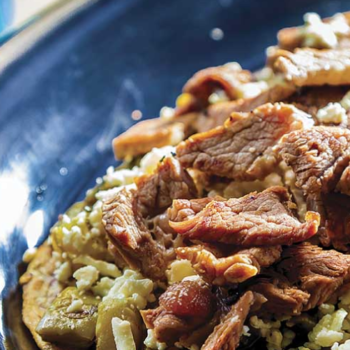 Receta de Huarache de Pastor