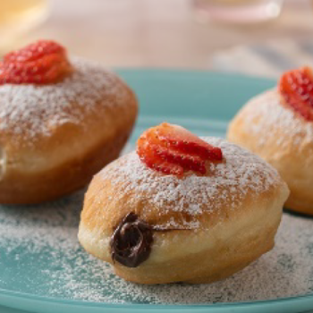 Receta de Berlinesas Rellenas