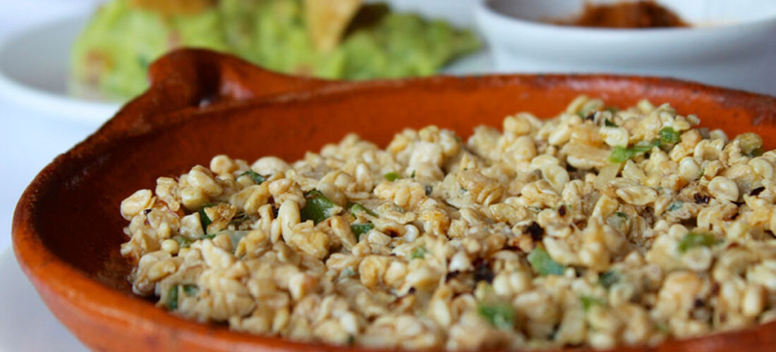 Receta Escamoles a la mantequilla