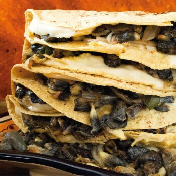 Receta quesadilla hiutlacoche