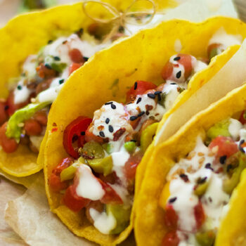 Receta Tacos Veganos de Champiñones