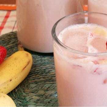 Receta Agua de Fresa
