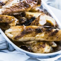 ¿Cómo hacer tiras de pescado al limón ychipotle?