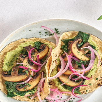 ¿Cómo hacer tacos de champiñones?