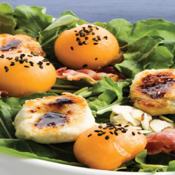 ¿Cómo hacer ensalada de melón con queso de cabra?