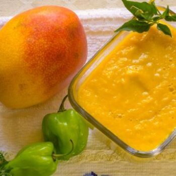 ¿Cómo hacer salsa de mango habanero?