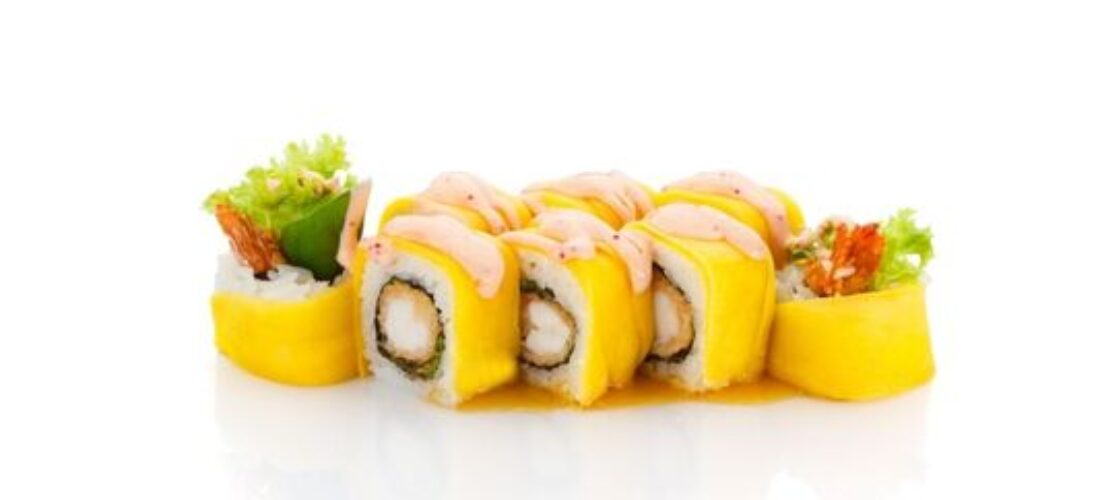 ¿Cómo hacer sushi sin arroz con mango?