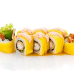 ¿Cómo hacer sushi sin arroz con mango?